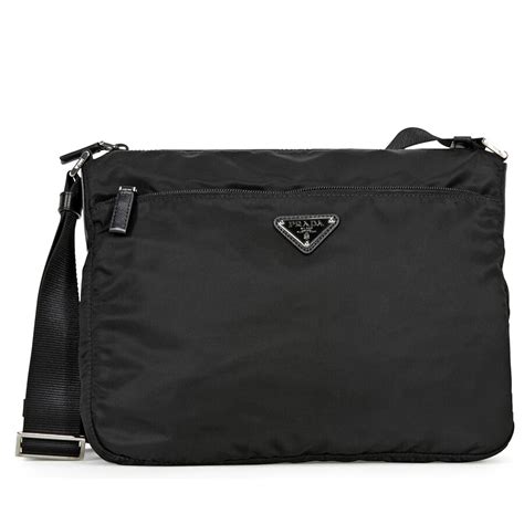 prada vela nylon shoulder bag.